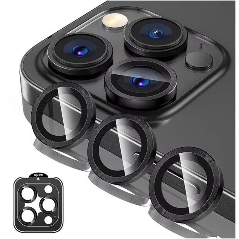 კამერის ლინზების დამცავი საფარი iPhone 16 15 Pro Max 14 Plus 13 Mini 12 11 15Pro 14Pro 13Pro დამცავი ყდა ტელეფონის აქსესუარები