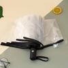 1pc-Transparent Umbrella Folding Automatic Open and Close Umbrella Mori Three-Fold Student Sunny Umbrella