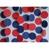 JEYE Red Navy Blue Circle Dots Party Garland Decoration Polka Dots Hanging Streamer Bunting Banner Backdrop Decor for Graduation Birthday National