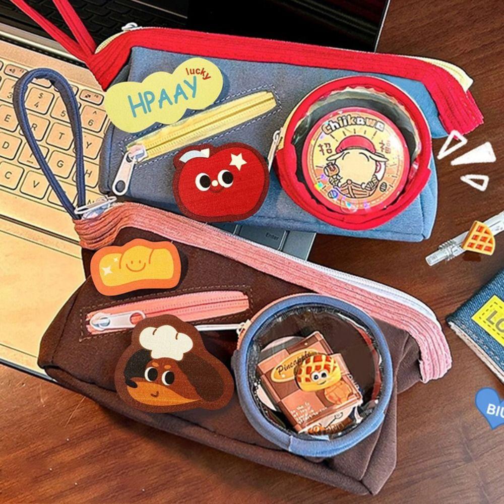 Multilayer Pen Bag Multifunctional Pencil Box New Pencil Case  Student Gift