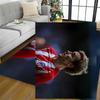 Atletico Madrid Player Floor Mat Design for Game Room Hallway Study room Bedrooms Anti-slip Rug Decorate Offices