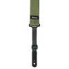 Ibanez POWERPAD Strap (Moss Green) GSF50-MGN, featuring a soft feel
