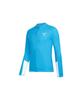 Lenomasuyeongbog Men'S Point Zip-Up Rash Guard Aqua Blue Rn-Ts2E503-Ab