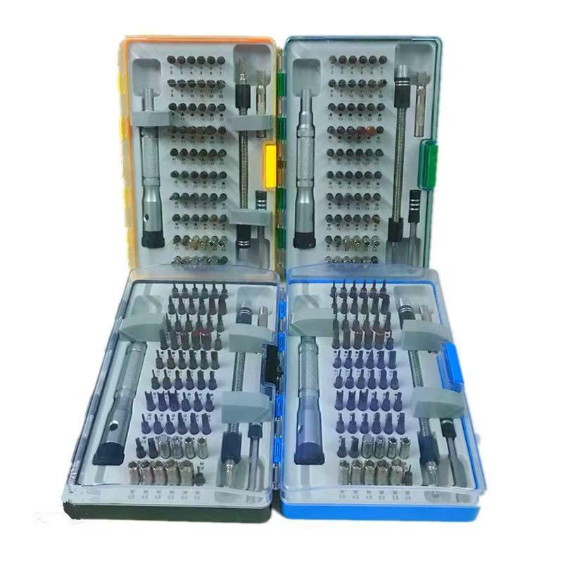 60-in-1 Precision Mobile & Watch Repair Tool Set with S2 Steel Screwdrivers