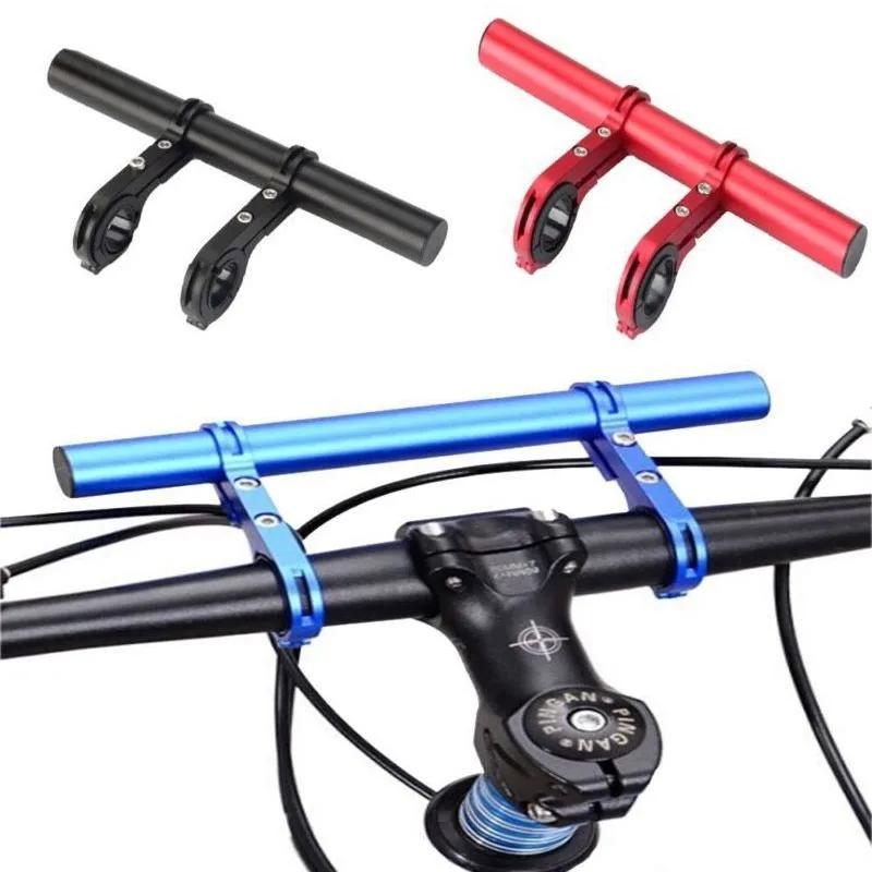 20CM Aluminum Alloy Bike Handlebar Extender Mount Mountain MTB Bicycle Cycling Headlight Bracket Lamp Holder Riding Accessories