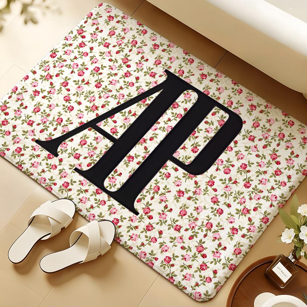A-audemars P-piguet BRAND Floor Mat Soft Flannel Rug Non-Slip Absorbent Mat For Bathroom Bedroom Home Decor