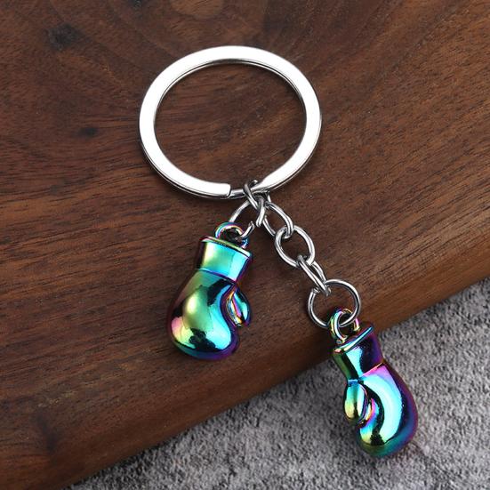 Keychain Pendant Lightweight Portable Durable Metal Texture Creative Design Multiple Colors Optional Practical And Fun Keychain