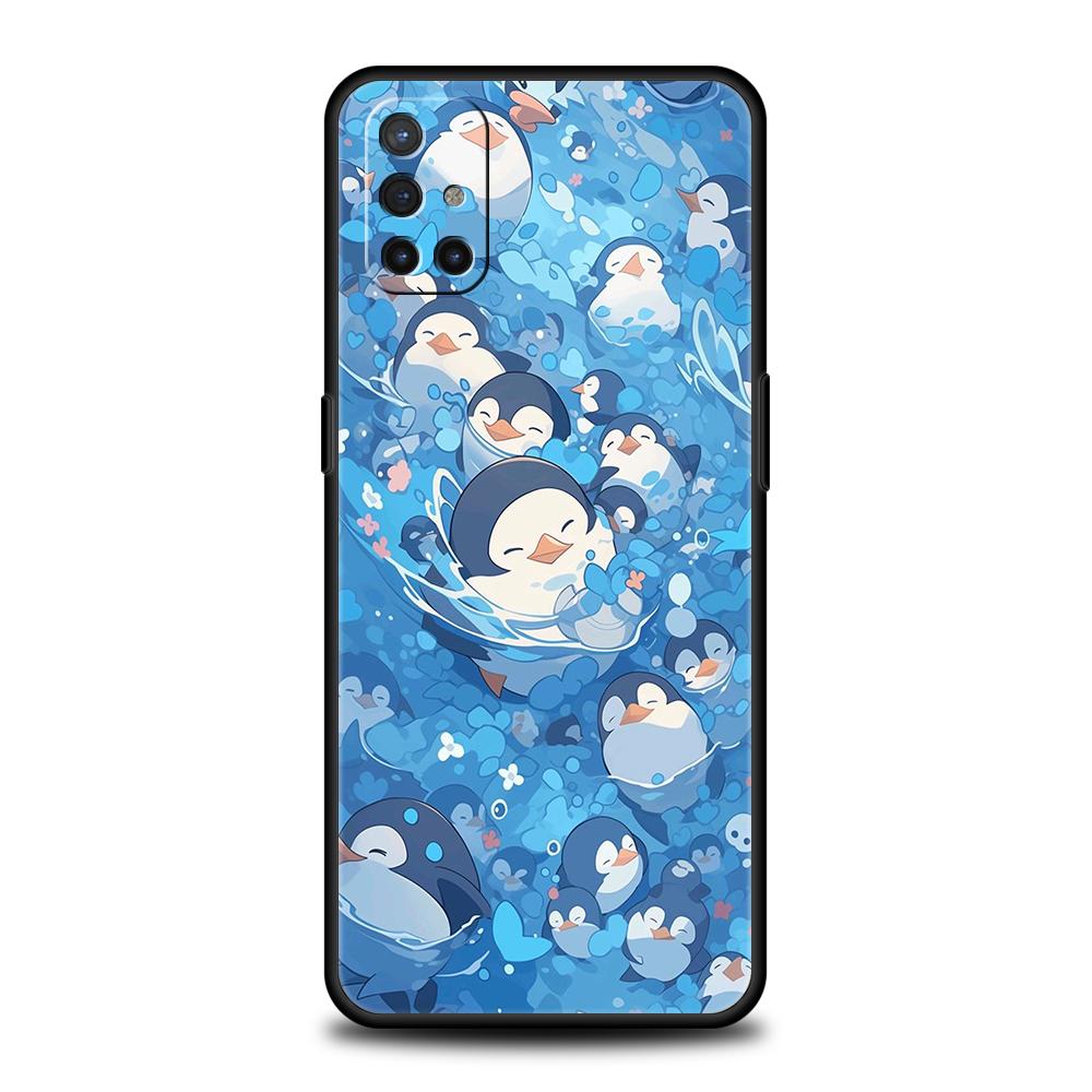 Luxury Pudgy Penguins Art Phone Case For Oneplus 13R 13 12R 12 10T 11 10R Nord N30 N200 N10 9 9R CE 2 3 Z Pro 5G Soft TPU Cover