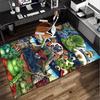 Dragon Anime Artwork Office Rug Chair Mat, Game Carpet, Suitable for Front Door, Bedroom, Living Room, Desk, Holiday Gift