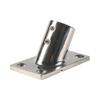 2× Stainless Steel 60 Degree 7/8" Rectangular Base Marine Boat Hand Rail Fitting