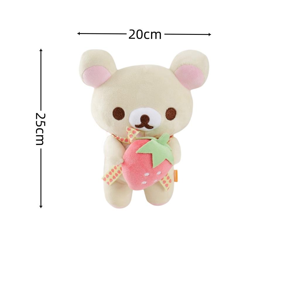 

Плюшева іграшка з колекції Rilakkuma, милий ведмедик Тедді, м яка лялька, каваї-декор для кімнати, милі тваринки, іграшки, подарунки для дітей, подарунок на день народження
