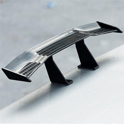 Univerzální mini spoiler Car Rear Tail Decoration Spoiler Wing Wing Carbon Fiber