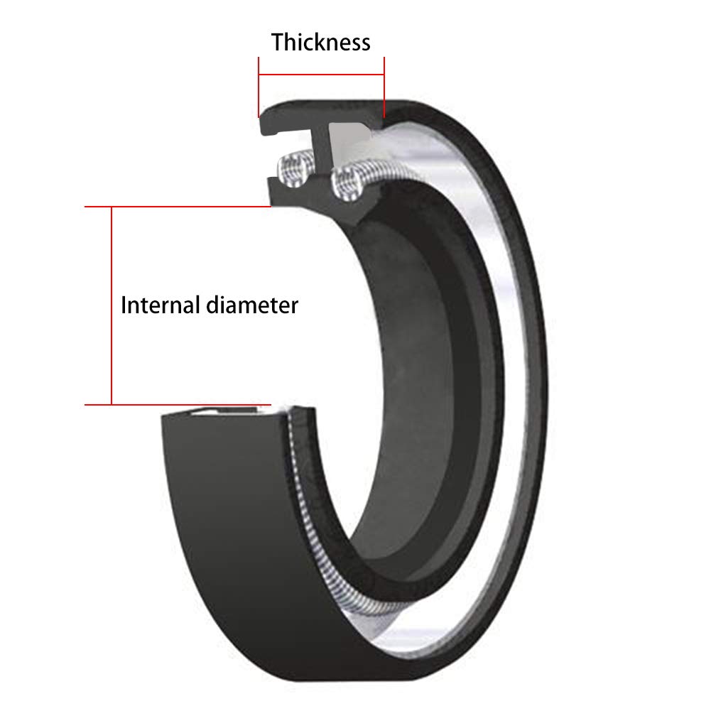 XuLong Dichtung (33x46x10.5mm) für Honda CB77 1961-1968/ CB 350 F/F1/G 1972-1974/ CB 350