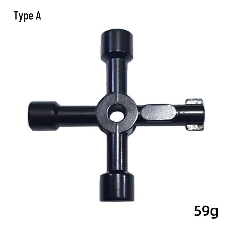 Grenzüberschreitendes Schraubenschlüsselwerkzeug: Internes Dreieck-, Quadrat- und Rundbit für Aufzugstüren & Wasserzähler