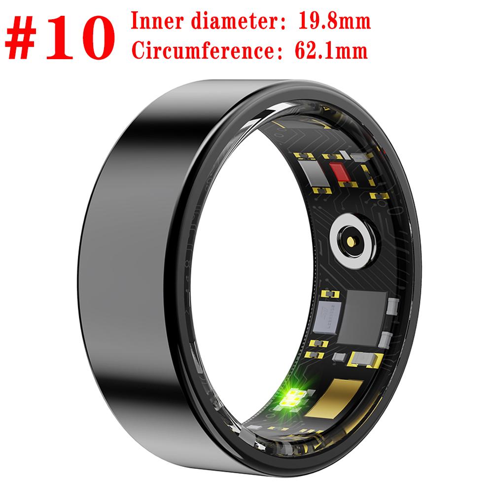 

New Health Smart Ring Couple Care For Family Sports Fitness 24H Heart Rate Sleep Monitoring IP68 Waterproof Men Women