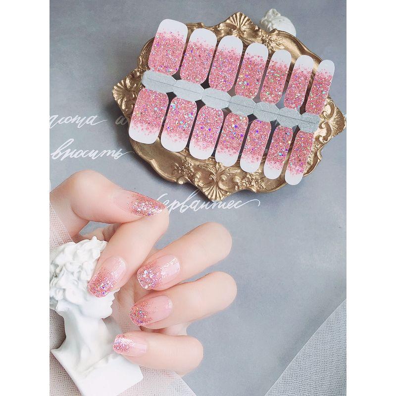 

Винтажная бронзирующая размазывающая водостойкая и долговечная наклейка аппликация для ногтей Light gray L-010 (14 refers to sealing