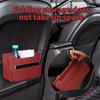 Foldable Design Car Trash Bin Leatherette Material Car Door Storage Box  Car Storage