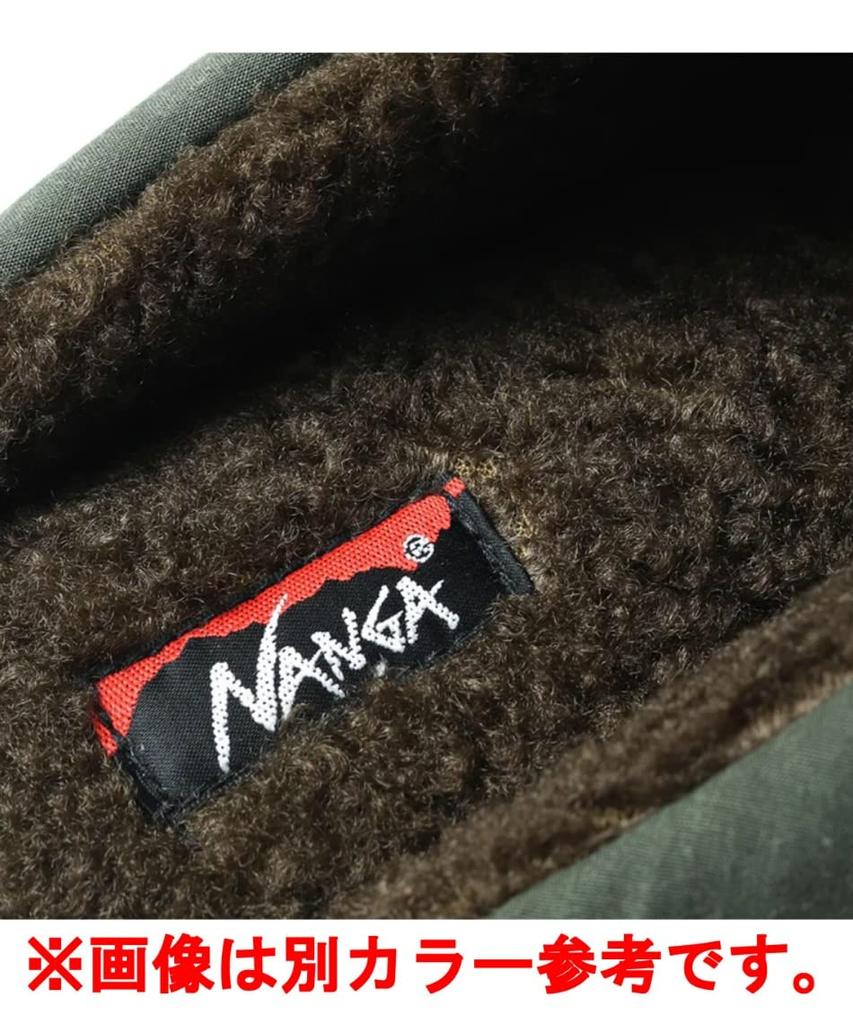 NANGA x SUBU TAKIBI WINTER suitable for men and Gray SANDAL. Flame-retardant, unisex, women. (charcoal).