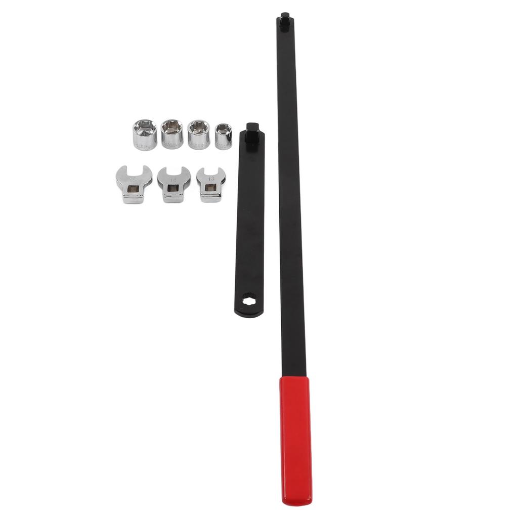 10PcsSet Ratcheting Serpentine Belt Tensioner Tool Set Drive Handle Socket Wrench Universal Auto