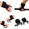 Strong Steel Hook Grips Strap Adjustable Weightlifting Grip Hook  Strength Training