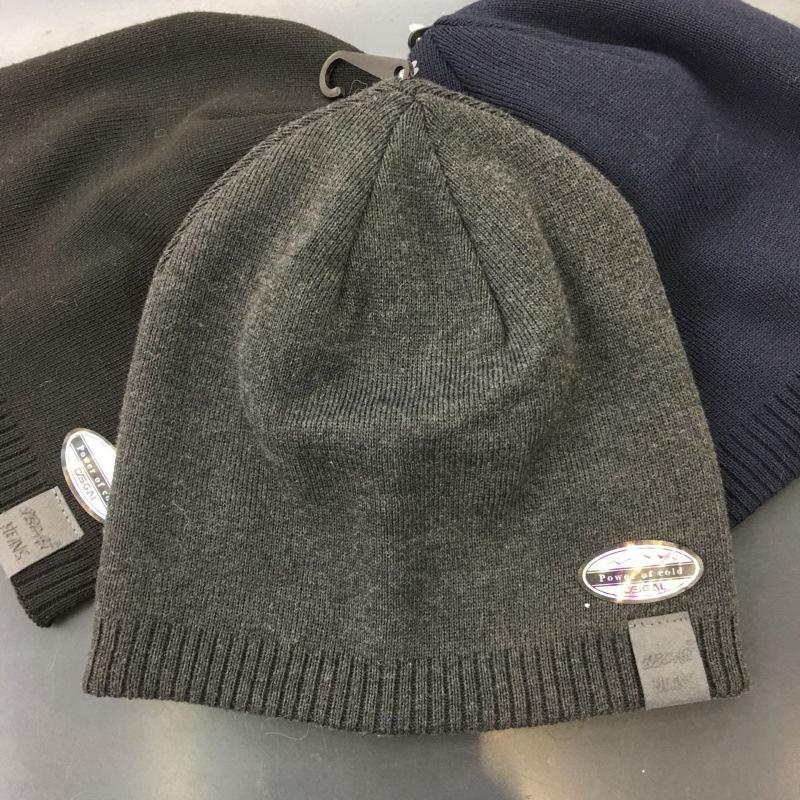 Autumn and Winter Outdoor Men's Fashion Warm Wool Hat Women's Casual Knitted Hat Cold Hat Cold Cover