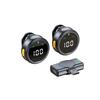 H25 Wireless Clip-On Microphone: Noise Reduction, Outdoor Video/Live Broadcast, Digital Display, Compact Size.