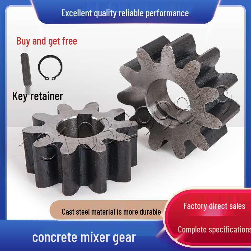 Koło zębate żeliwne 10/11 zębów do betoniarki z małym bębnem