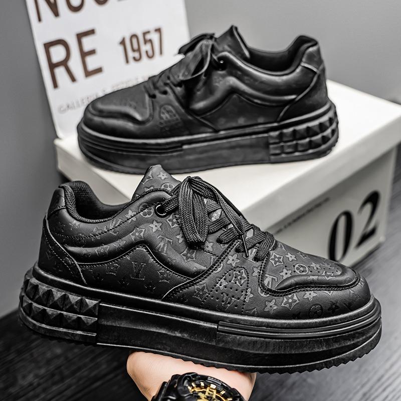 Summer men's shoes new breathable little white shoes men's trend versatile platform sports shoes casual board shoes