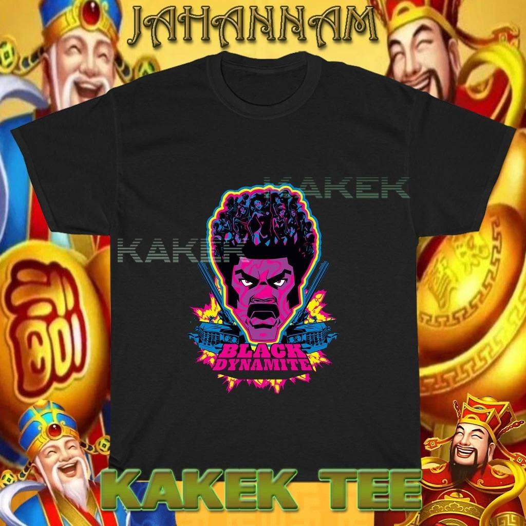 

New Shirt Black Dynamite Action Comedy Logo American T shirt Funny Size S to 5XL 2XL
