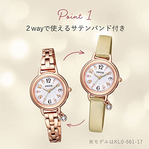 Citizen Wicca Solar Tech Radio-Controlled Bracelet Line Women's Watch KL0-511-11