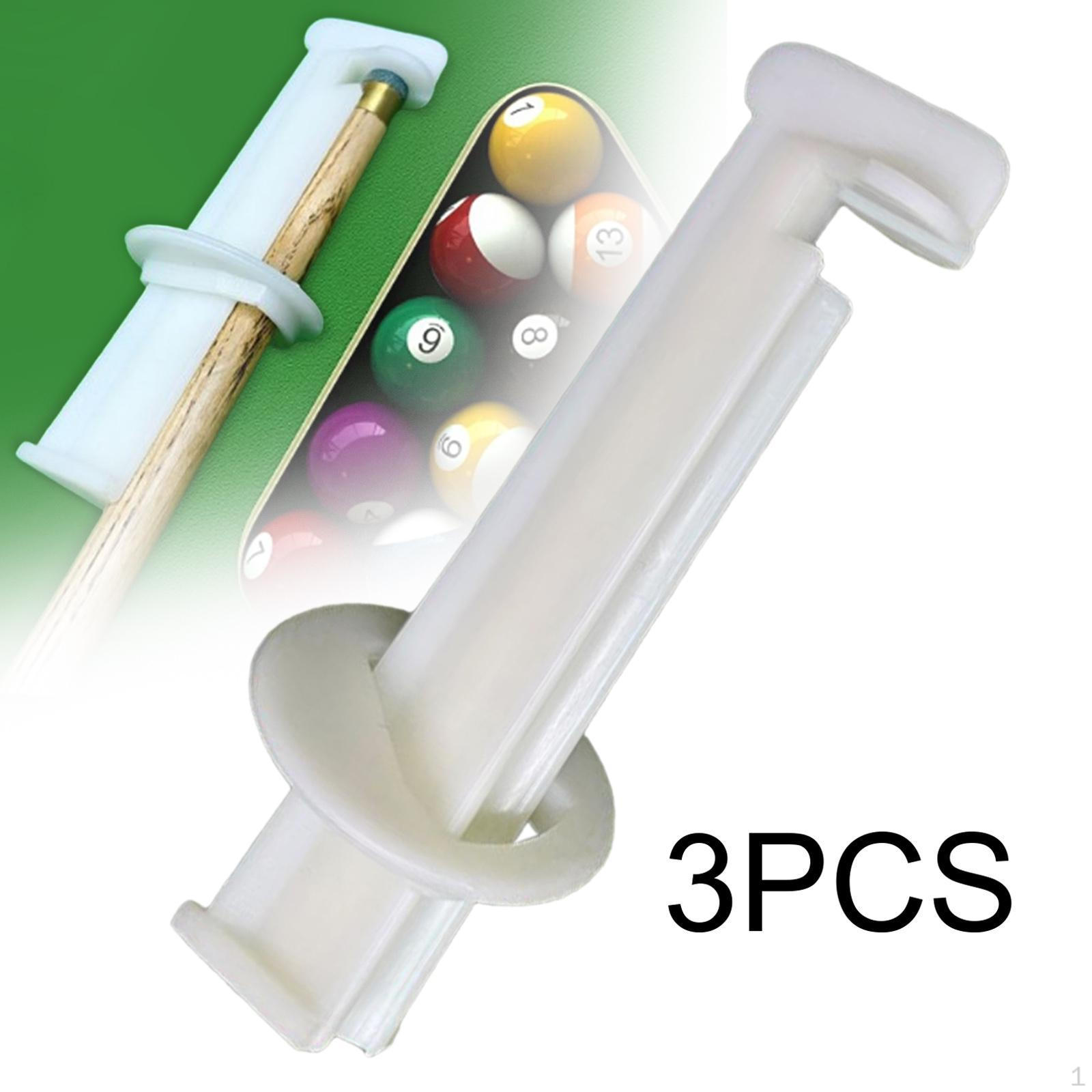 

3 штуки Зажим для бильярдного кия Пул Ремонт Наклейка Ремонт Практичный Многоразовый Length 125mm
