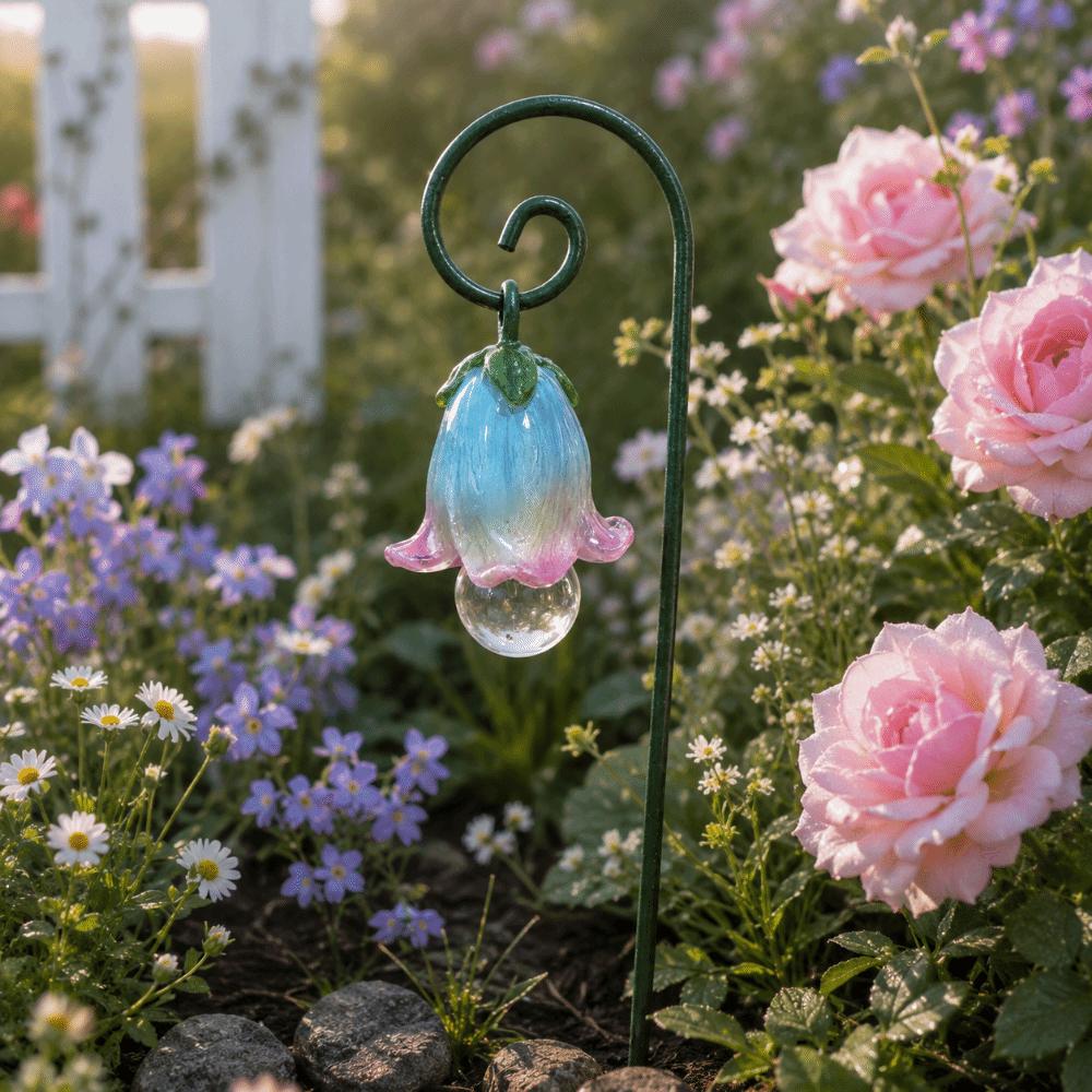 Sweet Flower Pick Stand Fairy Garden Decor Creative Flower Inserts Outdoor