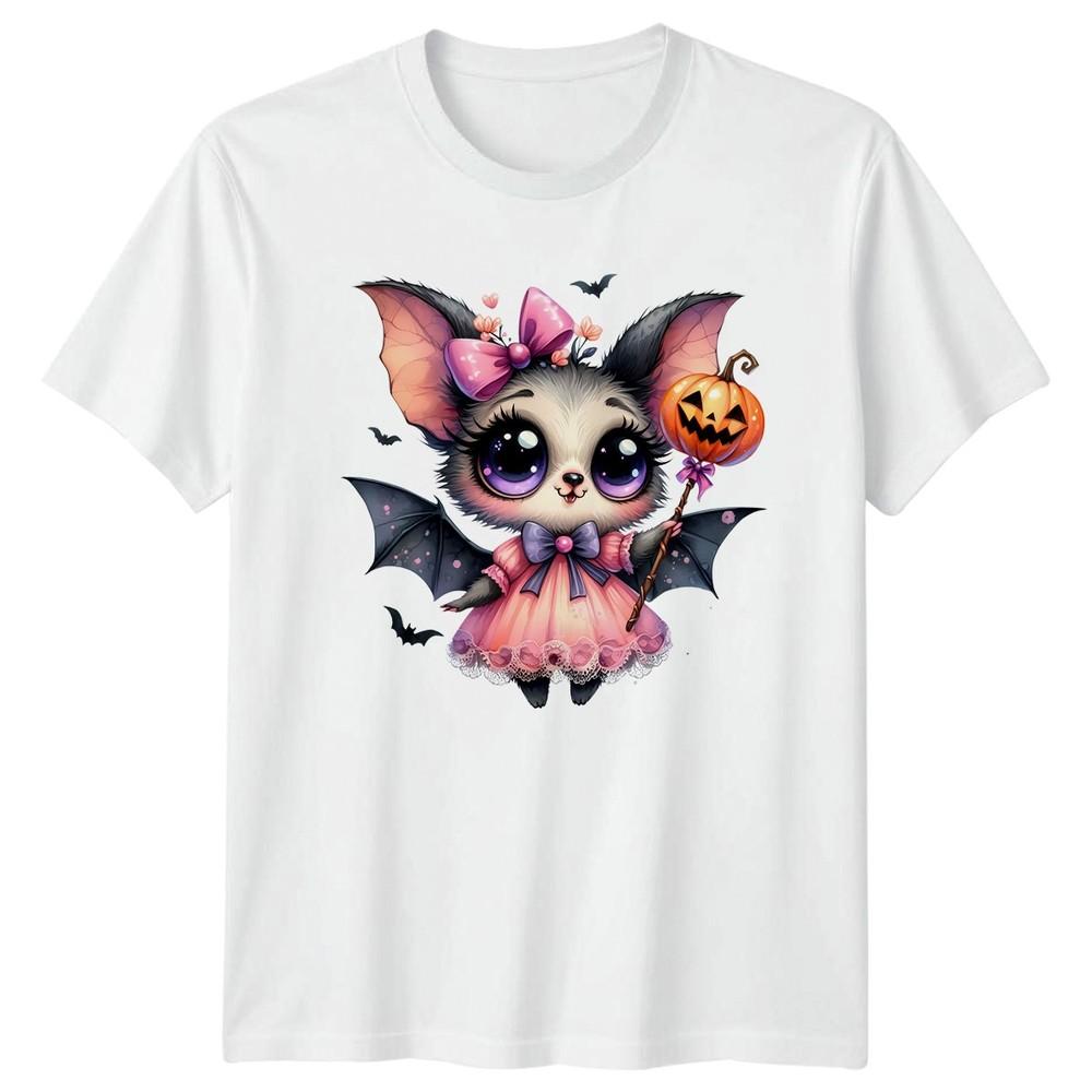 Cute Bat Halloween Animal Unisexs Unisexs Graphic Unisex Tee S