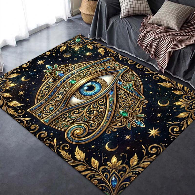 2025 New The Eye of Horus Carpet Rug for Living Room Bedroom Home Sofa Decoration,Kids play Non-slip Floor Mat109