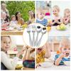 10/20Pcs Kids Silverware Set Stainless Steel Kids Fork Spoon Set Funny Dinosaur Flatware Set for Children Toddler Accessories