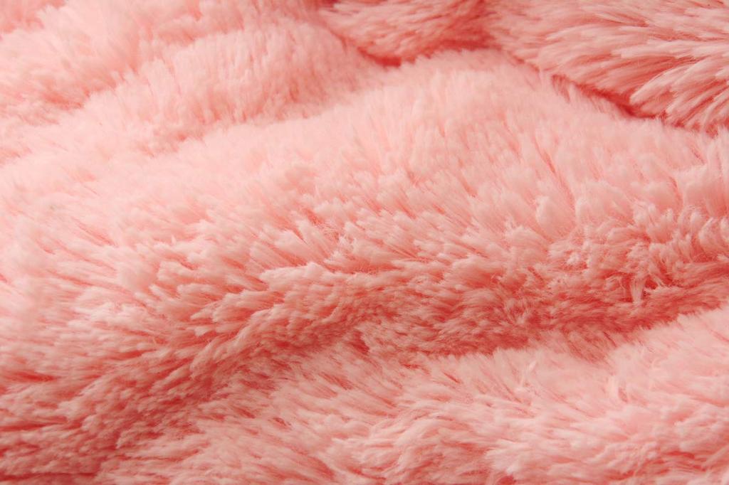 IKEHIKO Kotatsu Futon, Round, Single Cover, Solid Color, Filament Yarn, "Philip Circle" Pink, Approx. 200cm Round (Thin Cover)