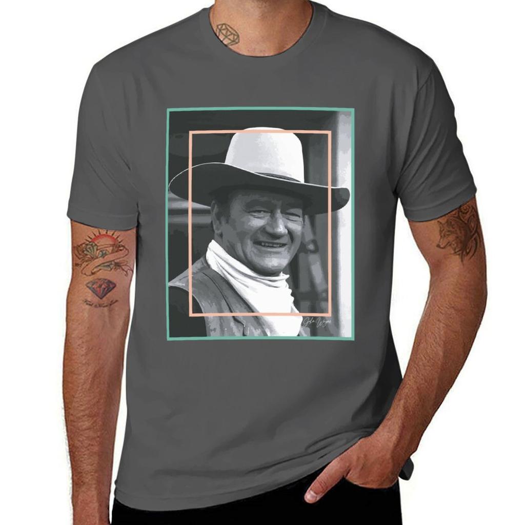 JohnWayne Perfect GiftJohn Wayne TShirt Worker Basic Short Sleeve Tee