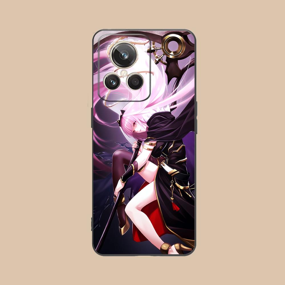 

Holo Mori Calliope Matte TPU Mobile Phone Case for Realme 15 14 13 12 11 10 9 Pro Plus T i Lite 5G Colorful Printing Cover realme 9i 5G