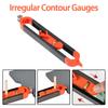 Multifunctional Contour Ruler Woodworking Precision Measuring Gauge Contour Gauge With Lock Carpentry Measuring Tool