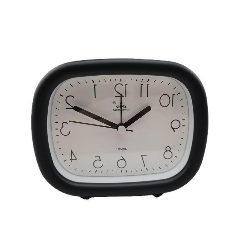 Simple Matte Clock Children's Bedside Clock Dripping Alarm Clock Color Life Sales Clock A111 Gray