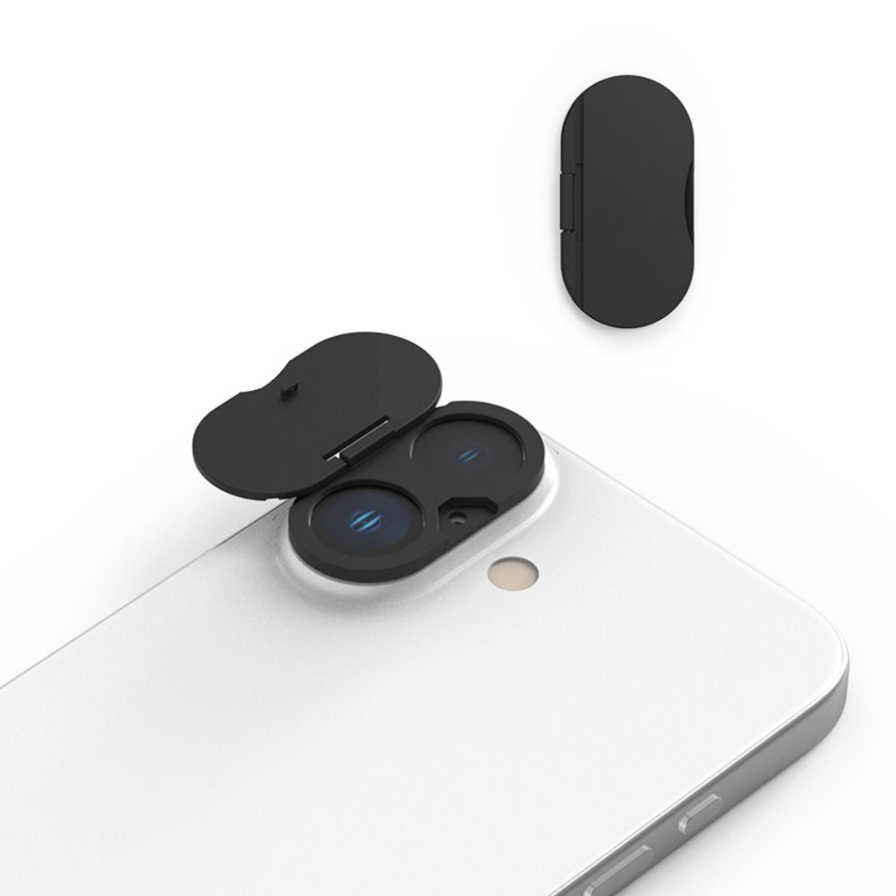 Schutzrückseite WebCam-Abdeckung Kunststoff-Aufkleber Kameraobjektivkappe Kratzfestes Handy-Objektiv Sichtschutz für iPhone 16/16Plus