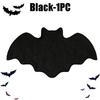Non Slip Bat Bath Mat Machine Washable Halloween Rug Goth Decor Water Absorbent Bathroom Kitchen Bedroom Entry Floor Mat