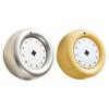 Mechanical Kitchen Timer with Magnetic Back No-Battery Visual Countdown Timer Loud Ring Easy Dial Ring Reminder Timer for Cooking Studying