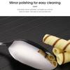 Outdoor Stainless Steel Tableware Set Portable Travel Knife and Fork Camping High-end Barbecue Plate Food Clip Spoon Set