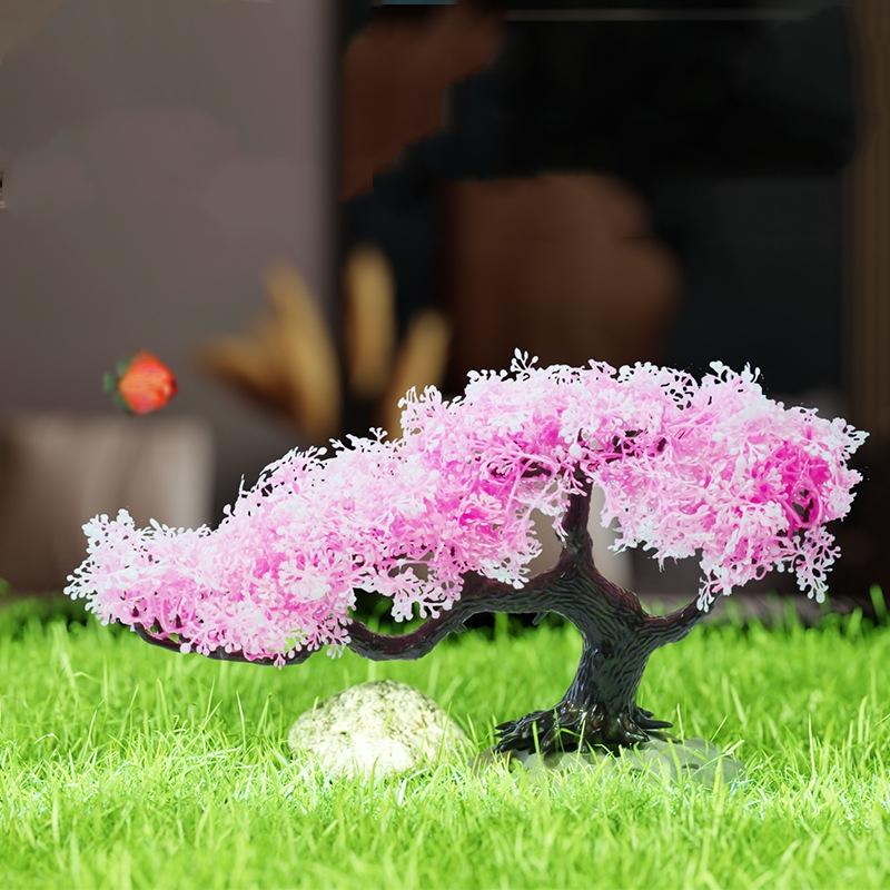 New Simulated Tree Aquarium Decoration Fish Tank Aquarium Plastic Plant Artificial Simulation Water Plants Fish Tank Decoration