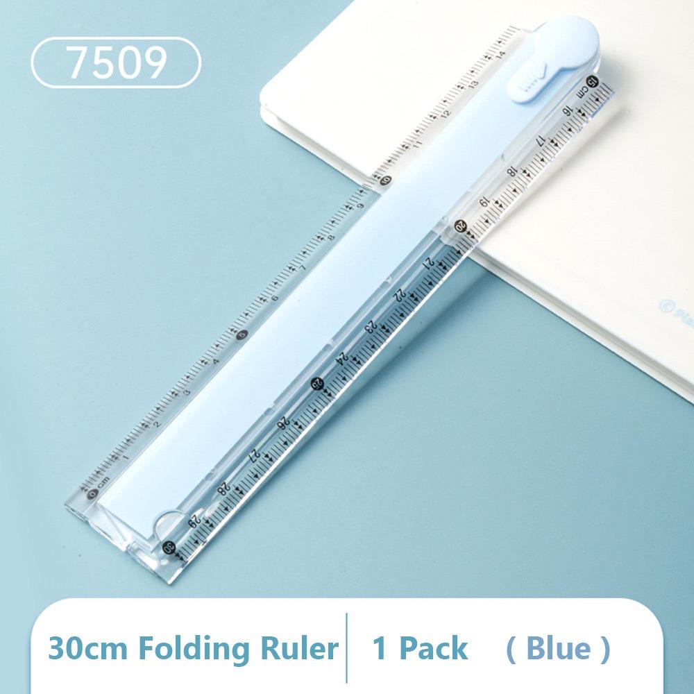 30CM Straight Ruler Clear Scale Geometric Drawing Ruler Multifunctional Measuring Ruler Gift