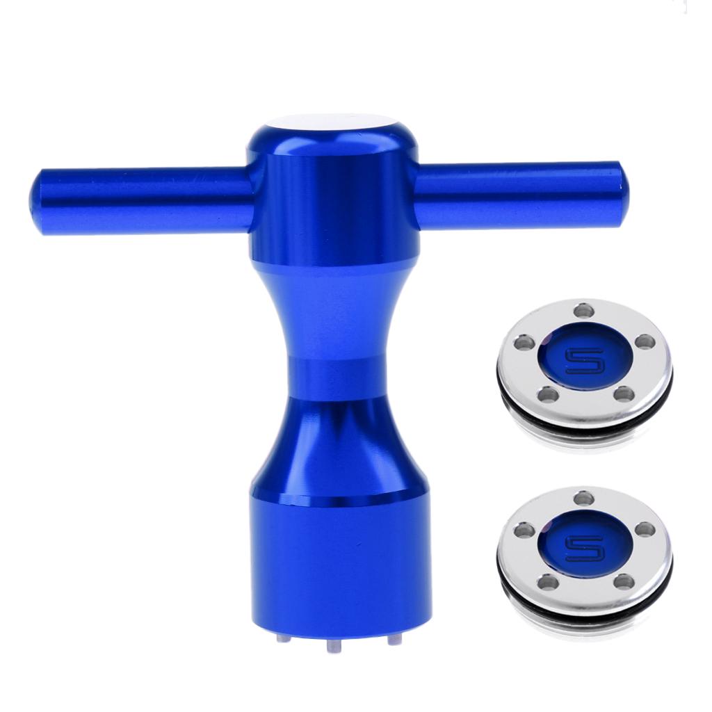 2 Pcs 5-20 Grams Golf Custom Weights with Wrench for Putters