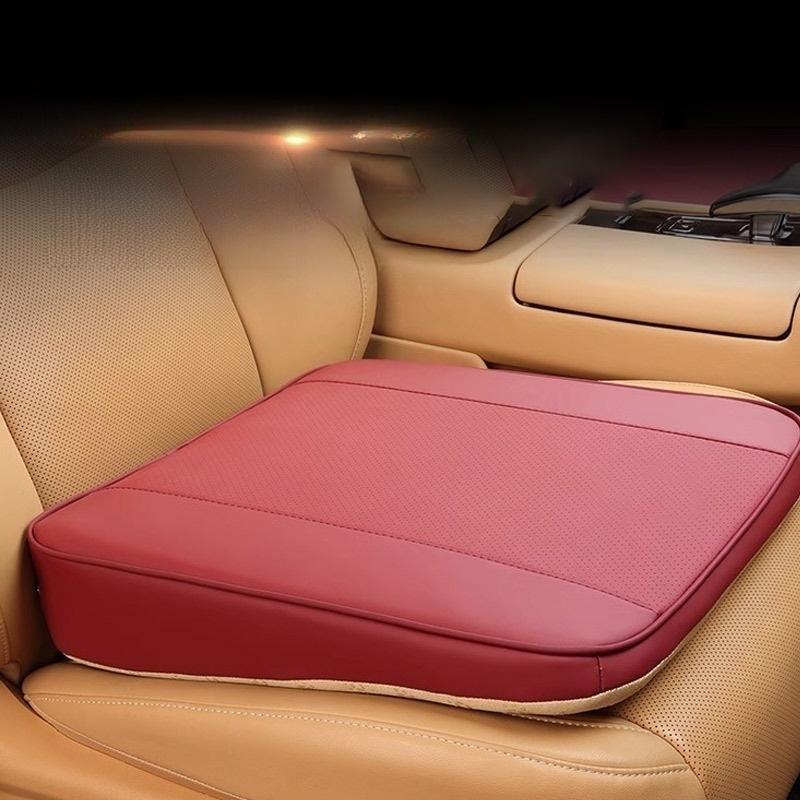 Raised Sloped Car Seat Cushion Driver's Seat Height-Adjustable Pad Breathable Anti-Slip Car Seat Cushion for Licence Holders