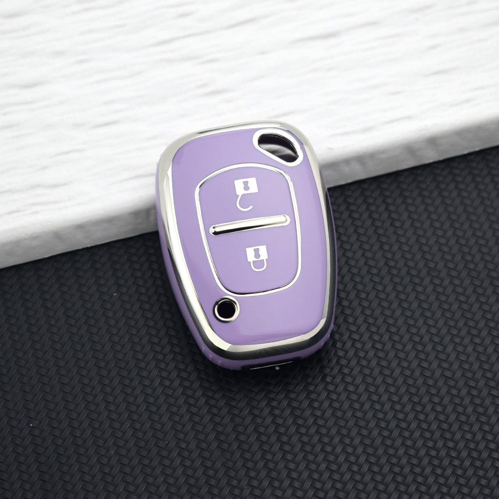 Tpu Car Key Case Cover Shell Protector For Renault Kangoo Trafic Movano Vauxhall Opel Vivaro Car Key Chains Auto Accessories