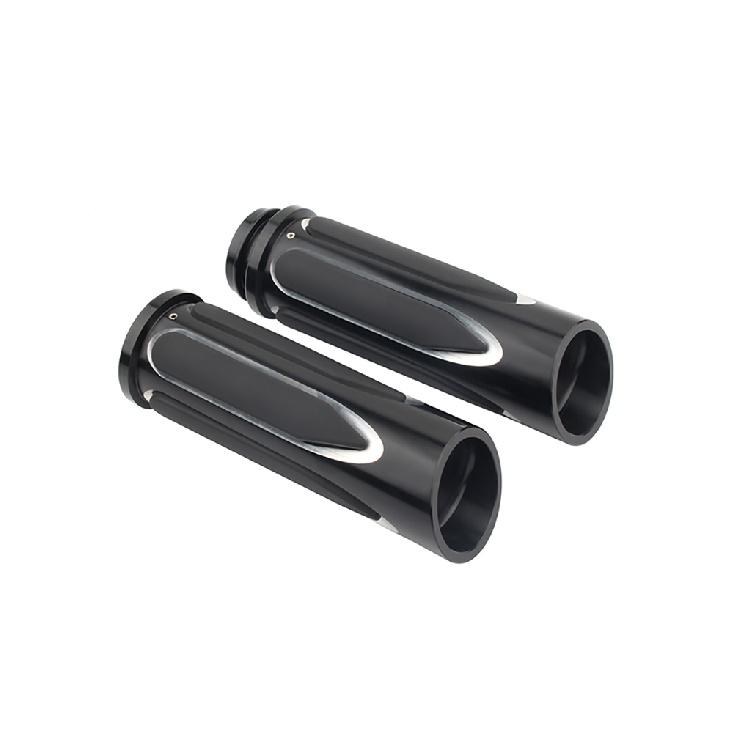 Motorcycle Handle Grips 1'' 25mm Electronic Throttle Handle Bar Grip Hand Grip CNC For Harley Touring Electra Glide Softail